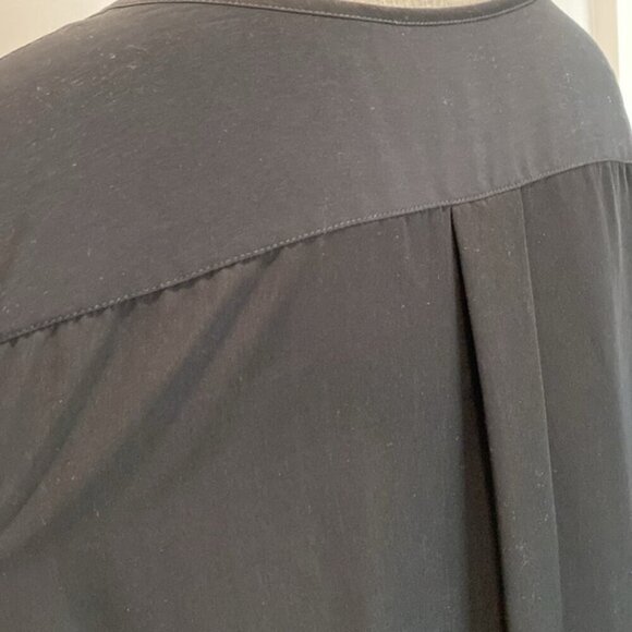 Liz Lange Black Long Sleeve Blouse Size XL - Picture 9 of 13